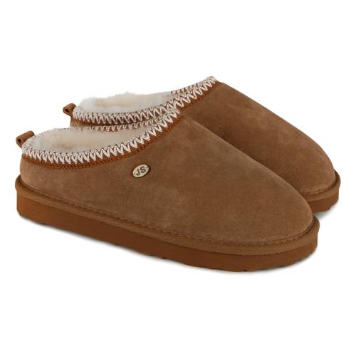 Ladies Erin Sheepskin Slipper Chestnut Extra Image 4